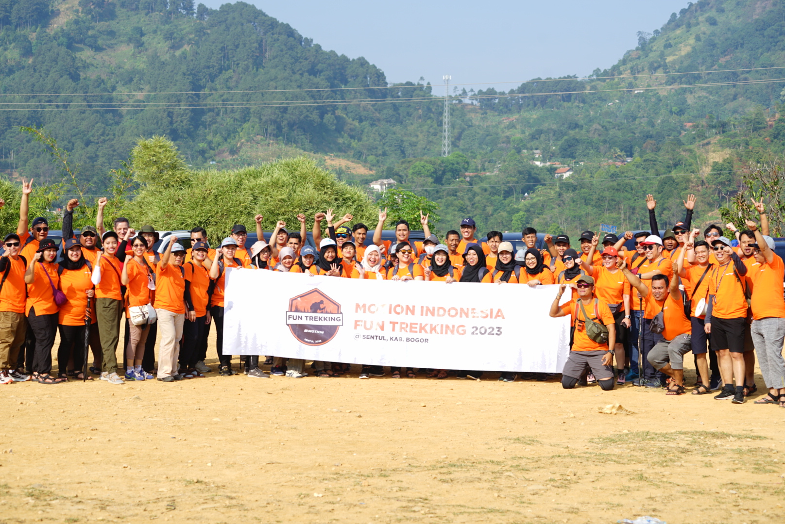 Embracing Nature: Motion Indonesia's Fun Trekking And Tree Planting Day